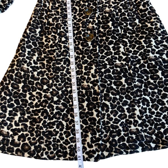 Tov Holy G Leapord Print Coat Size 4 - Picture 10 of 16